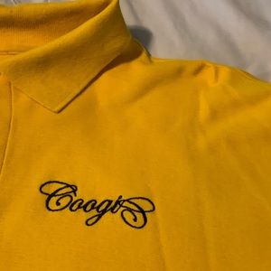 Yellow Coogi Polo shirt 3xl